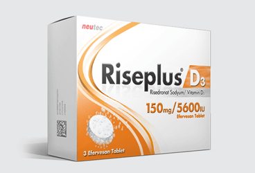 RISEPLUS D3 150 MG/5600 IU 3 EFERVESAN TABLET